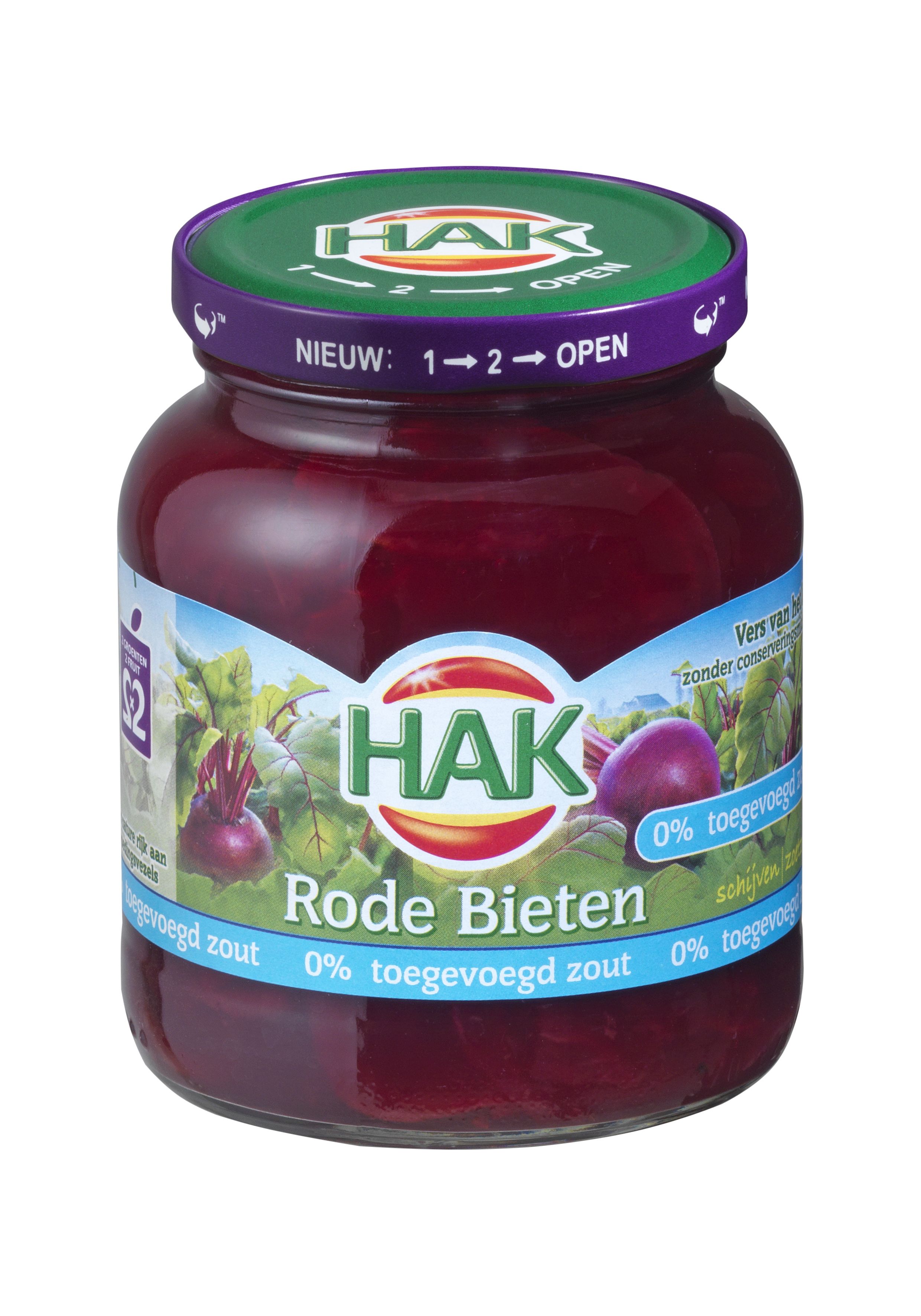 rode bieten 0% zout